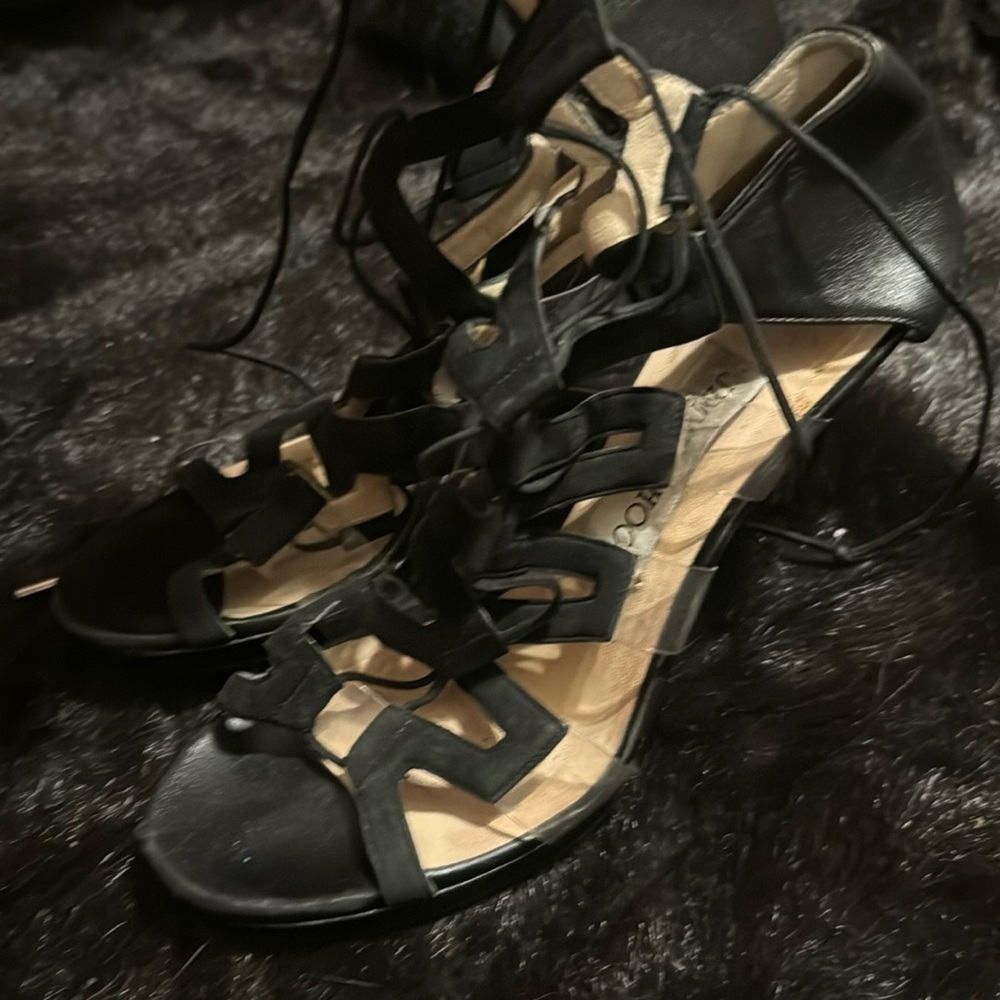 Jimmy choo strappy stilettos